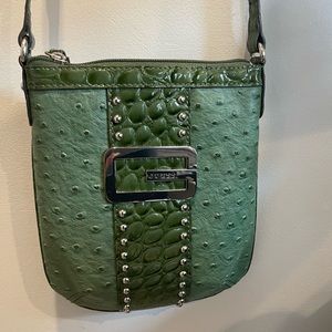Guess Green Over the Shoulder or Crossbody Great Condition
